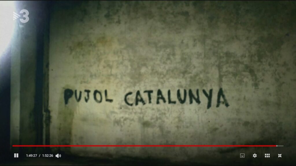 Imagen del documental 'Pujol Catalunya. El Consell de Guerra' recogida