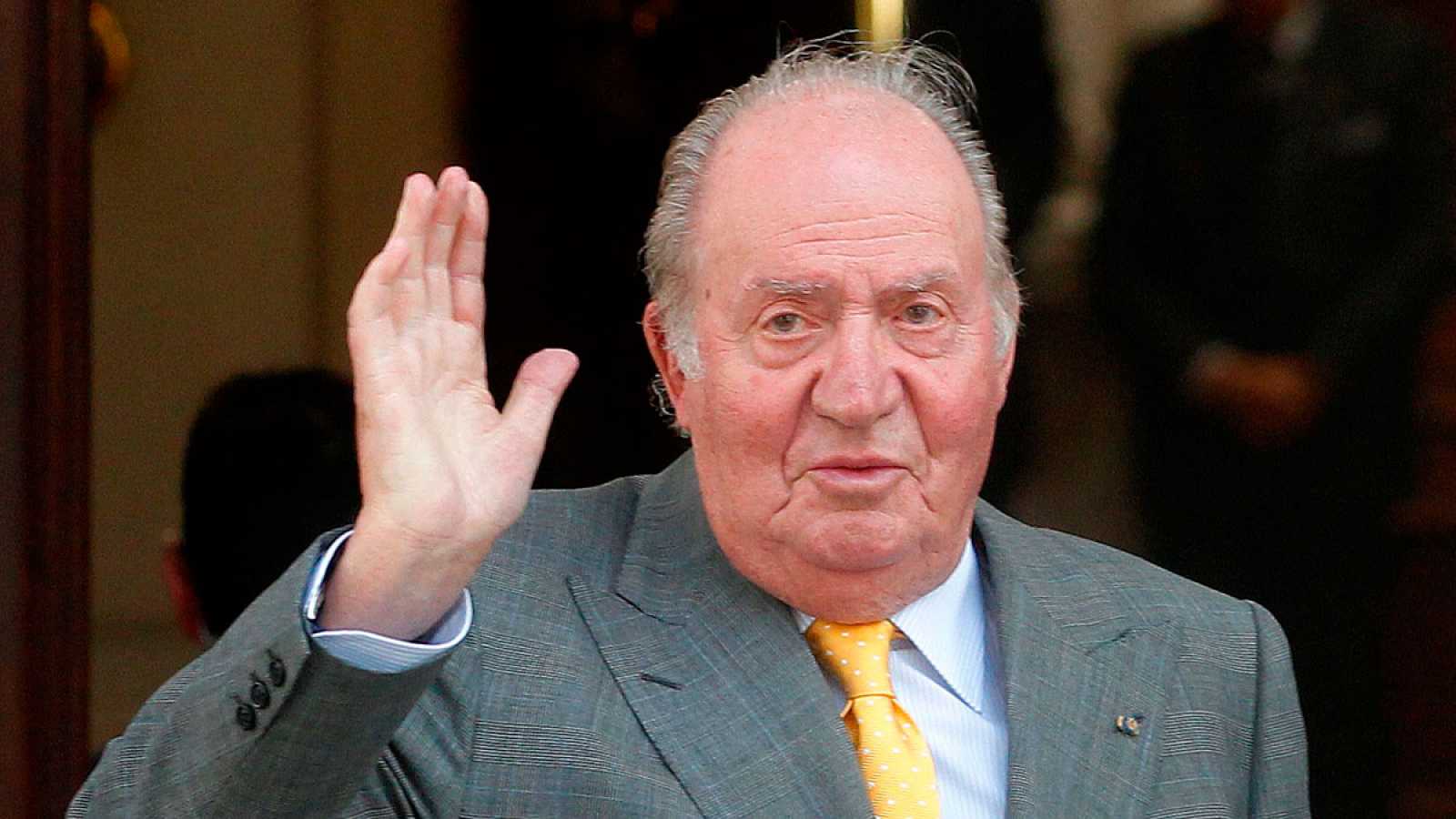 El rey emérito Juan Carlos de Borbón