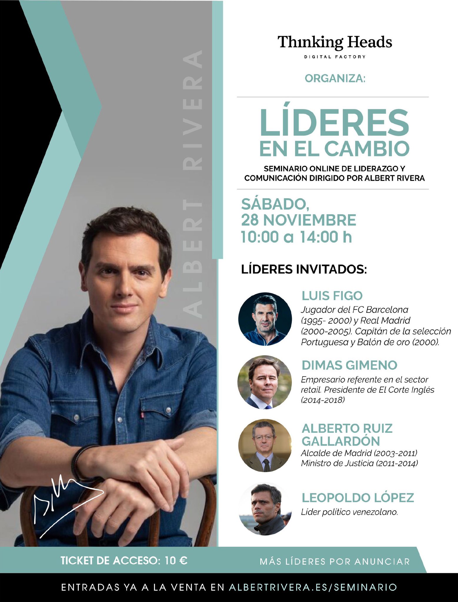 Seminari sobre lideratge d'Albert Rivera