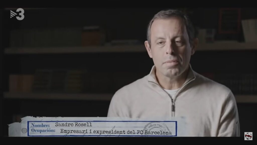 Fragmento del documental 'El cas Rosell'