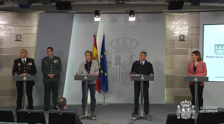 Fernando Simón i els altres responsables tècnics dels ministeris que