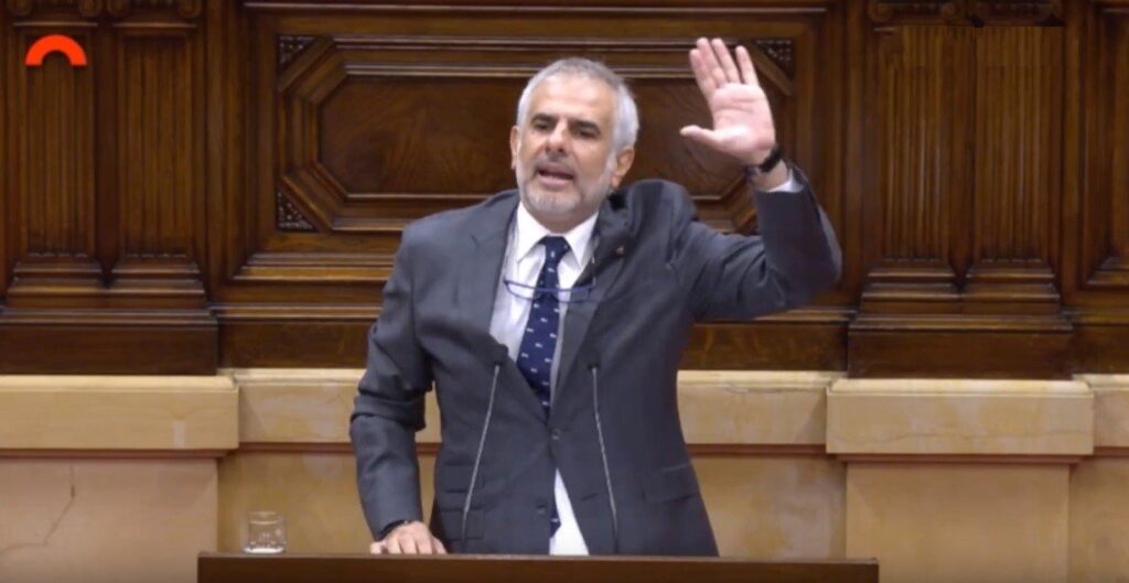 Carlos Carrizosa, portaveu parlamentari de Ciutadans