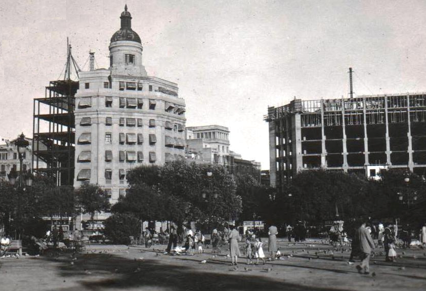 La seu històrica de Telefónica, al carrer Fontanella