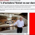 Entrevista de El Punt Avui a Joan Manuel Tresserras