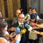 El portaveu de CiU, Jordi Turull