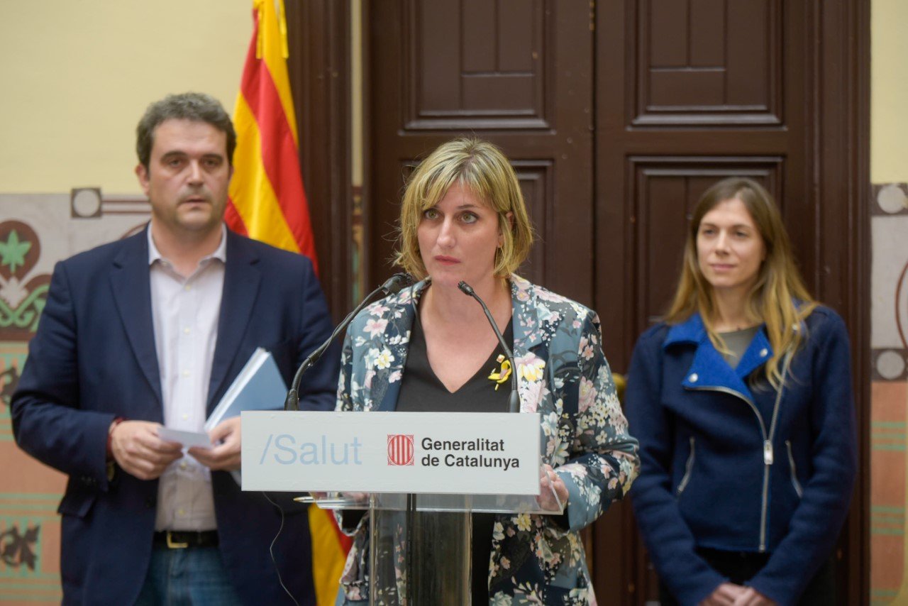 La consellera de Salut, Alba Vergés