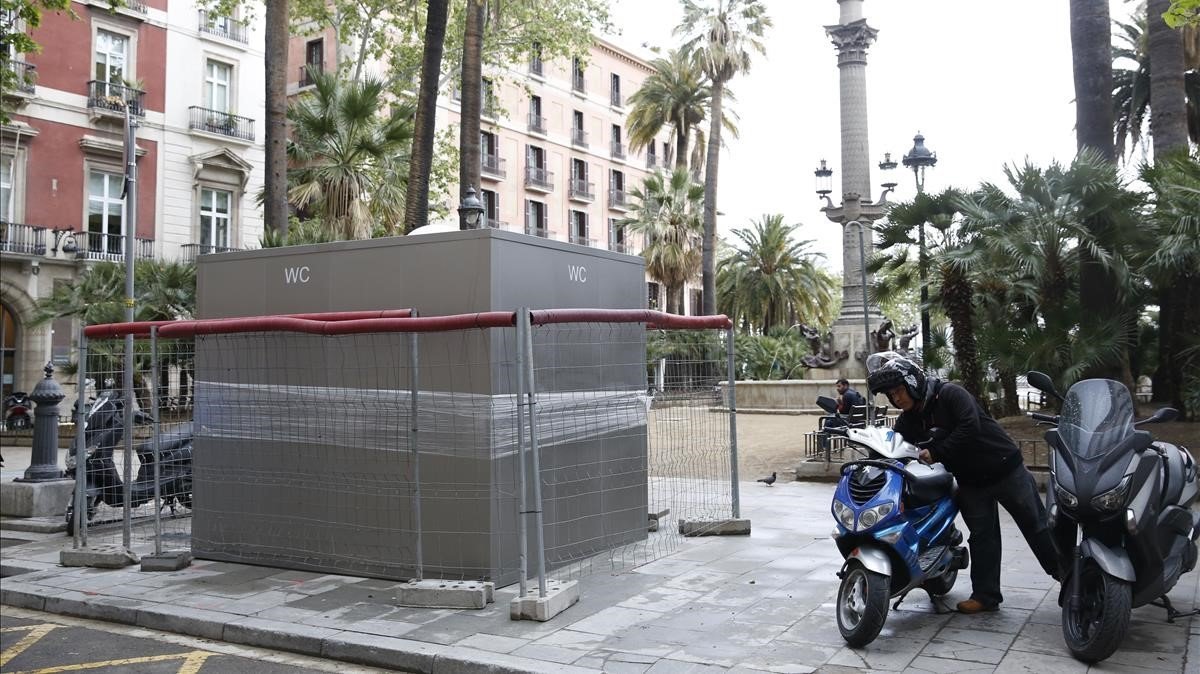 Urinario público de Barcelona