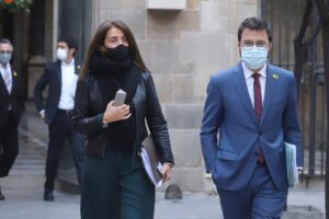 Meritxell Budó i Pere Aragonès