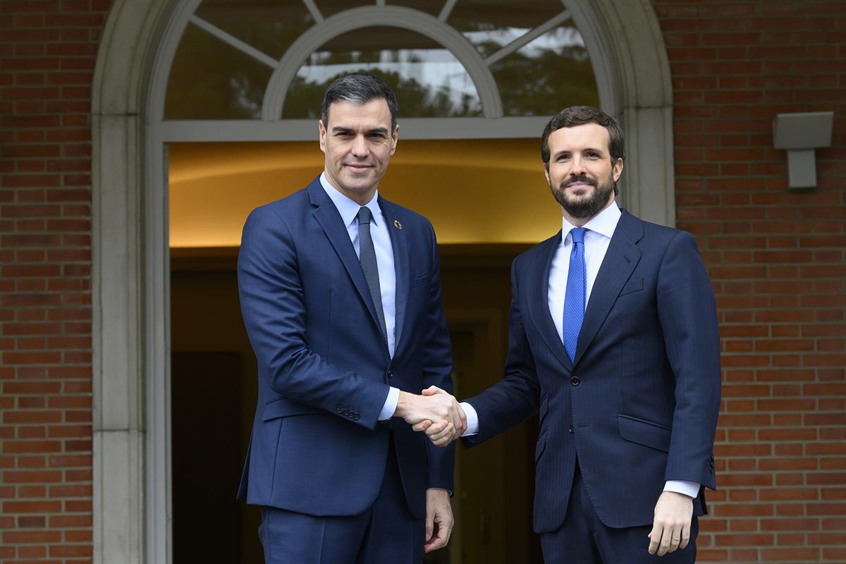 Pedro Sánchez i Pablo Casado