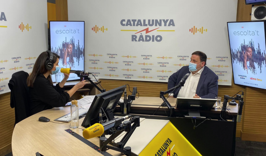 Junqueras, en Catalunya Ràdio