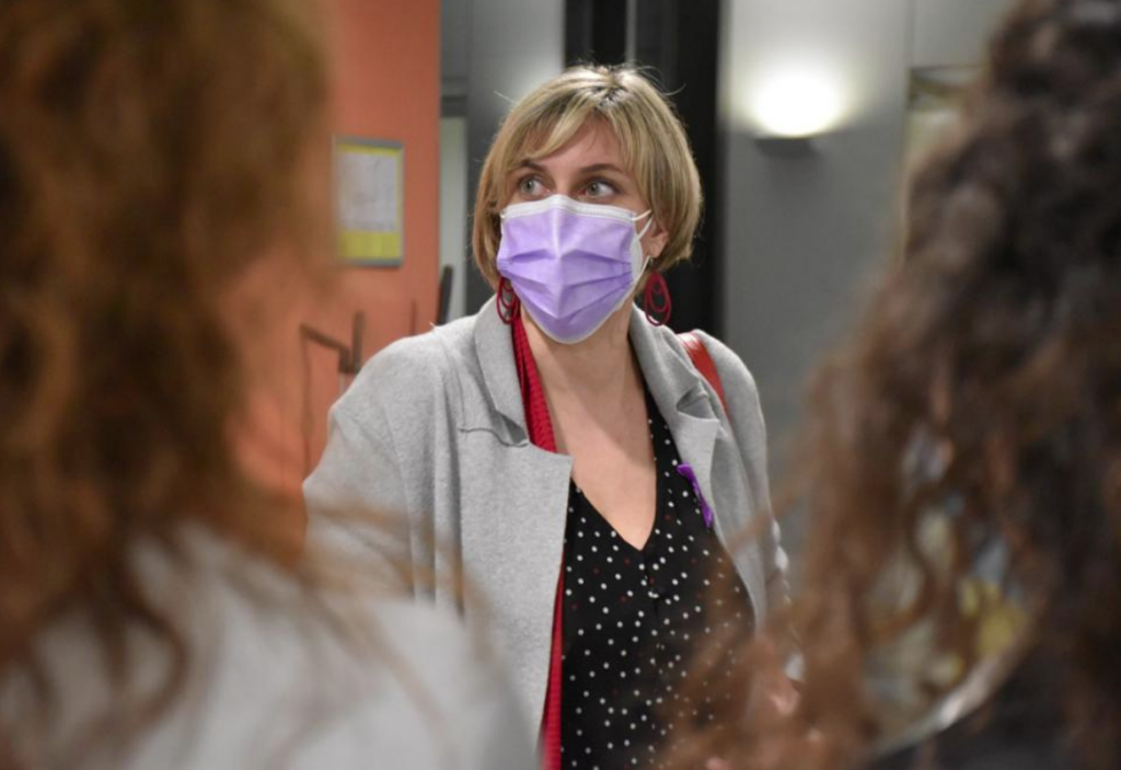 La consejera Alba Vergés