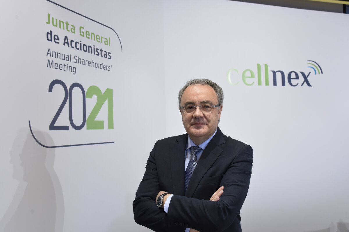 El conseller delegat de Cellnex, Tobías Martínez