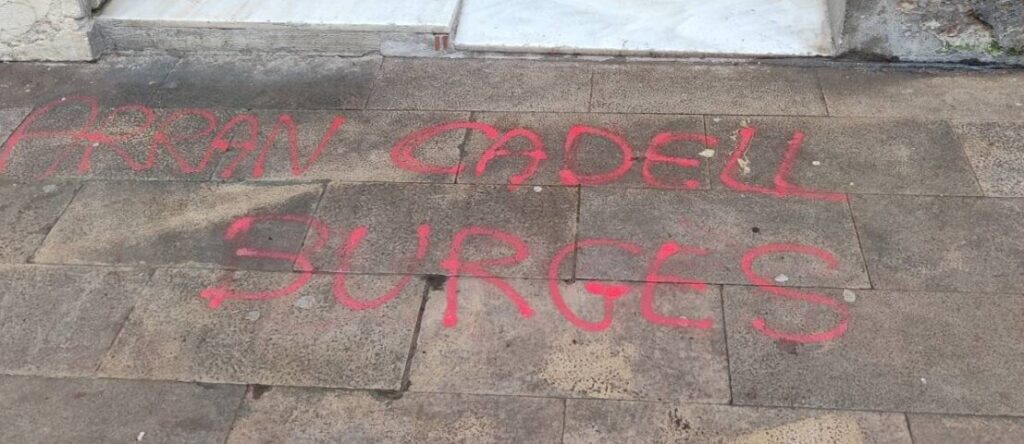 Pintada contra Arran