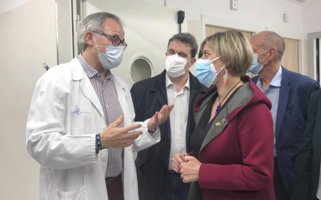 La consellera Alba Vergés