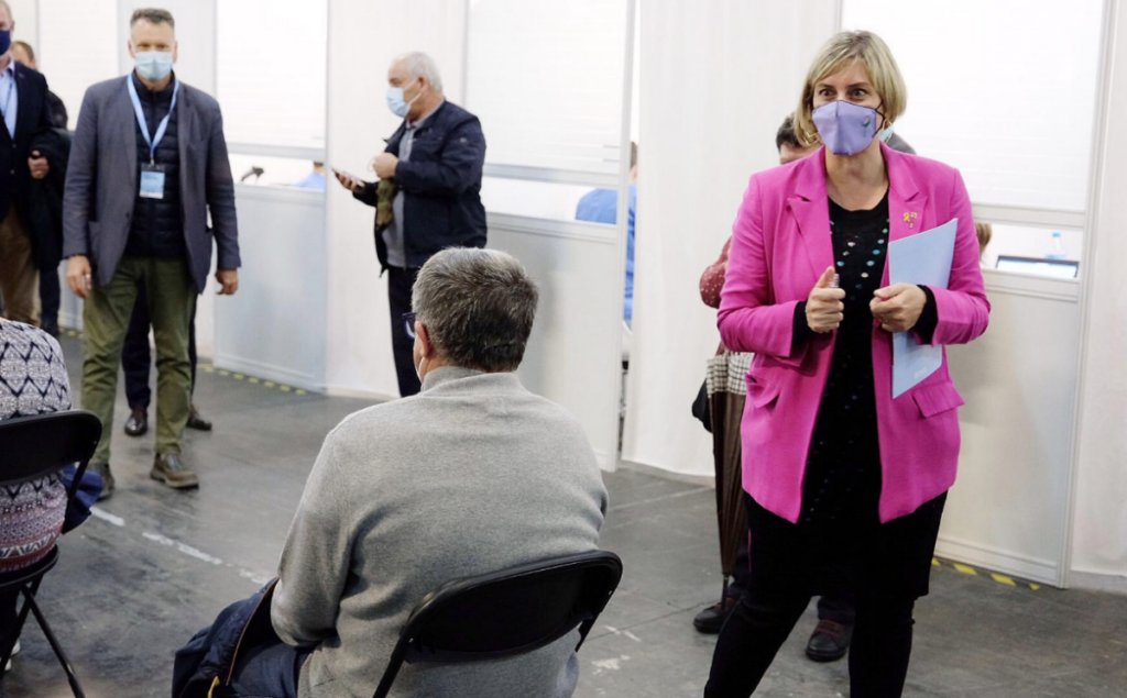 La consellera de Salut, Alba Vergés