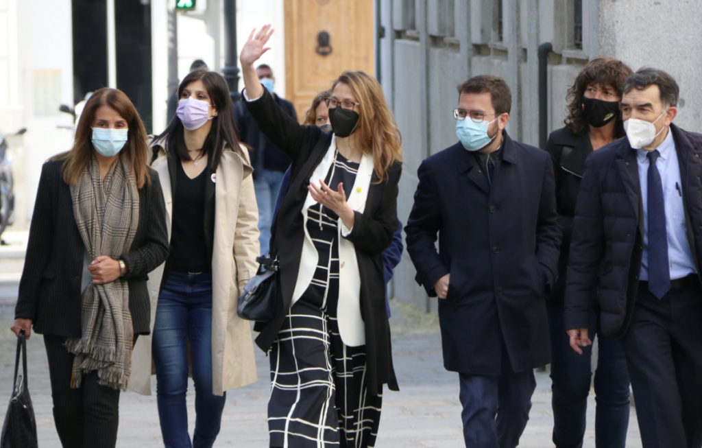 Meritxell Serret, arribant al Suprem