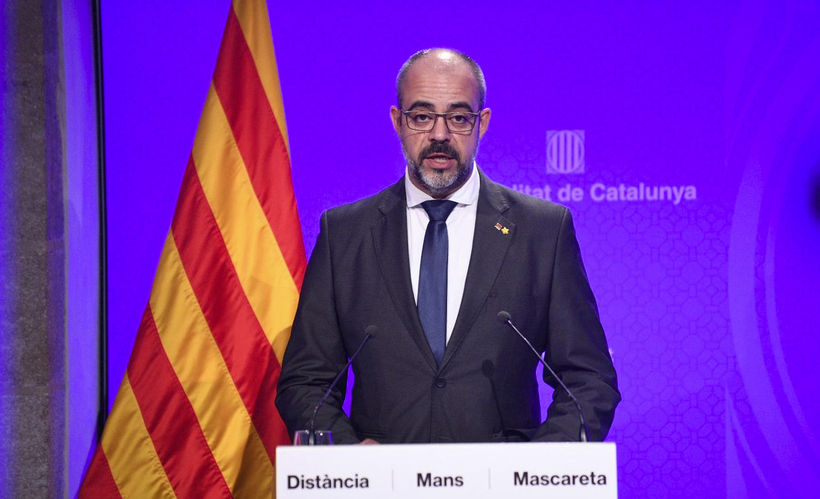 Miquel Buch, durante su etapa de consejero de Interior