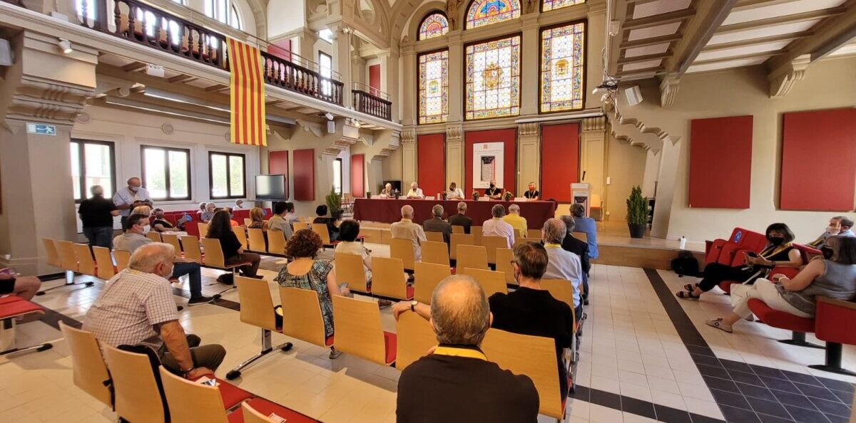 Acte de la Universitat Catalana d'Estiu a Manresa