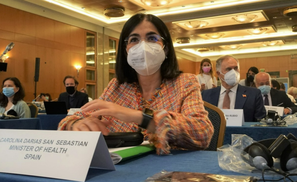 La ministra Carolina Darias