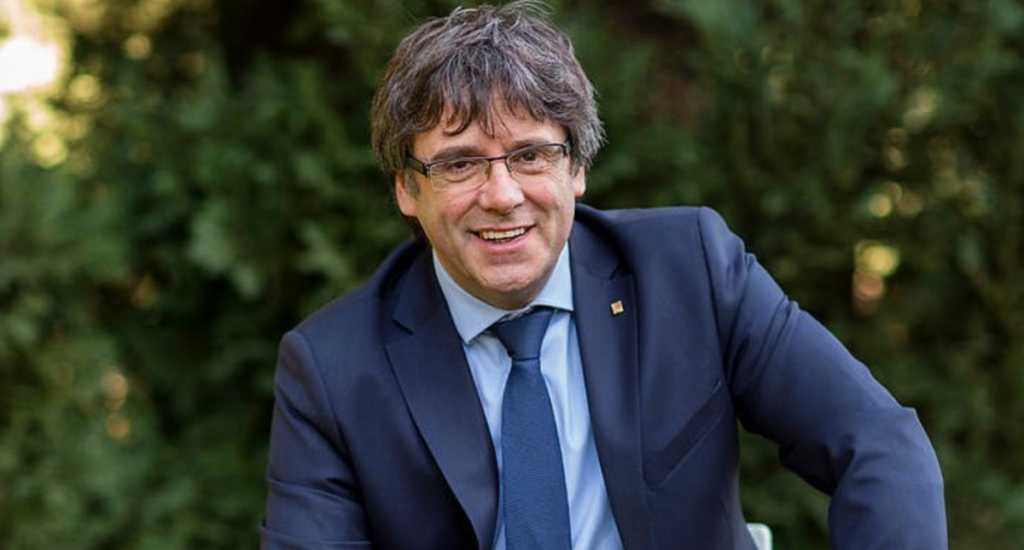 El líder de JxCat, Carles Puigdemont