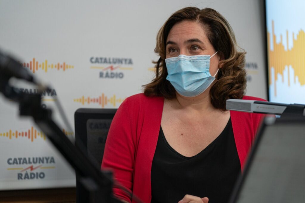 L'alcaldessa de Barcelona, Ada Colau (El matí de Catalunya Ràdio)