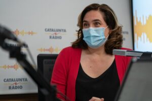 La alcaldesa de Barcelona, Ada Colau (El matí de Catalunya Ràdio)