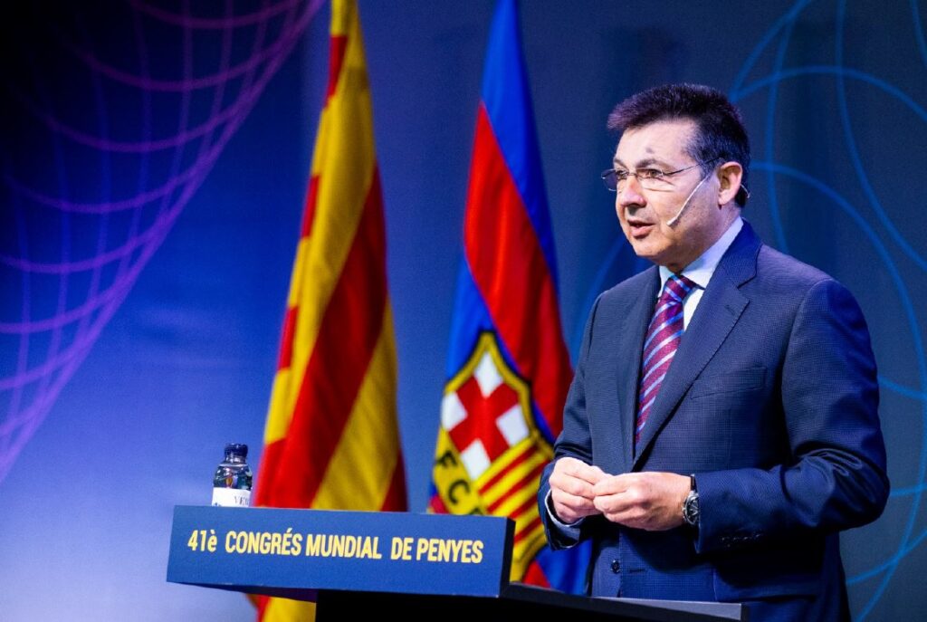 Antoni Guil, actual president de la Confederació Mundial de Penyes del FC Barcelona