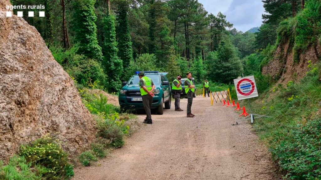 Control de los Agentes Rurales en un espacio protegido