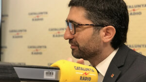 El vicepresident de la Generalitat, Jordi Puigneró, a 'Catalunya Ràdio'