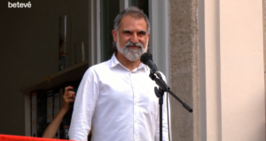 El presidente de Òmnium Cultural, Jordi Cuixart