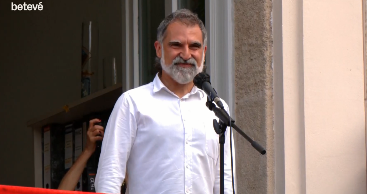 El president d'Òmnium Cultural, Jordi Cuixart