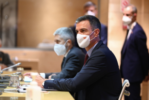 El presidente del gobierno español, Pedro Sánchez