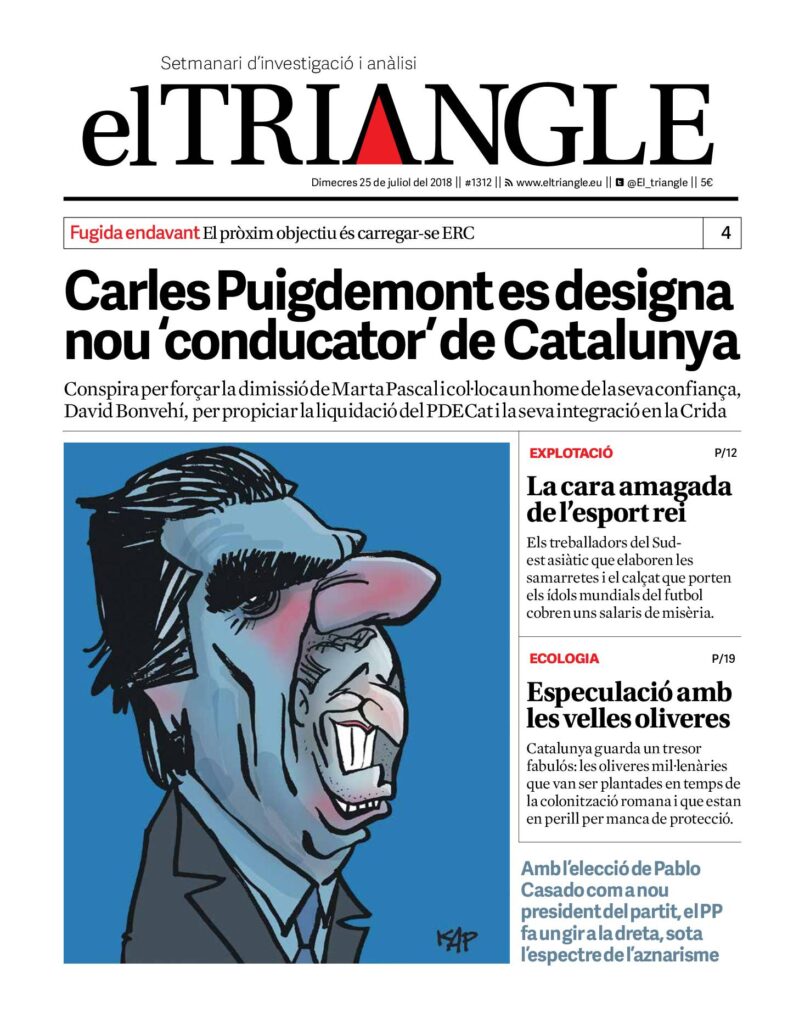 Carles Puigdemont es designa nou ‘conducator’ de Catalunya
