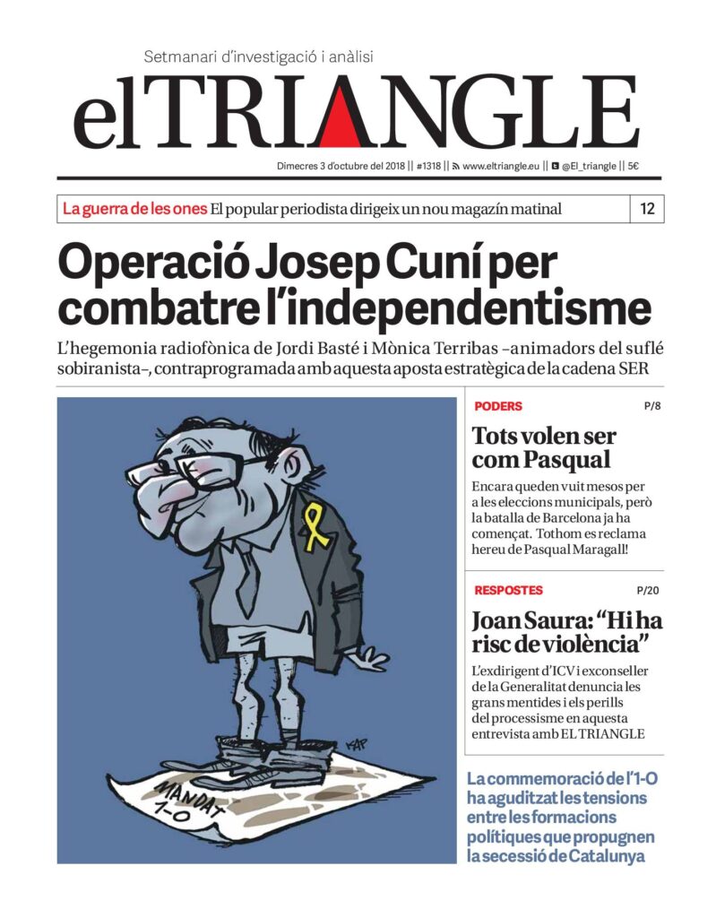 Operació Josep Cuní per combatre l’independentisme