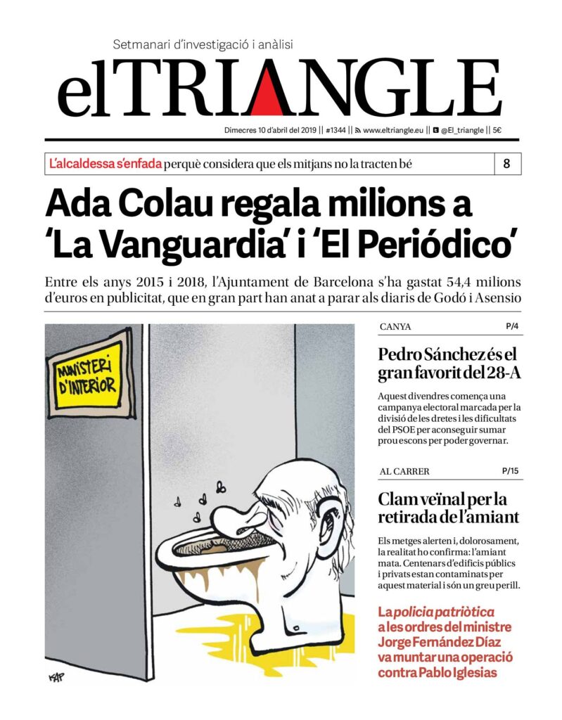 Ada Colau regala milions a ‘La Vanguardia’ i ‘El Periódico´