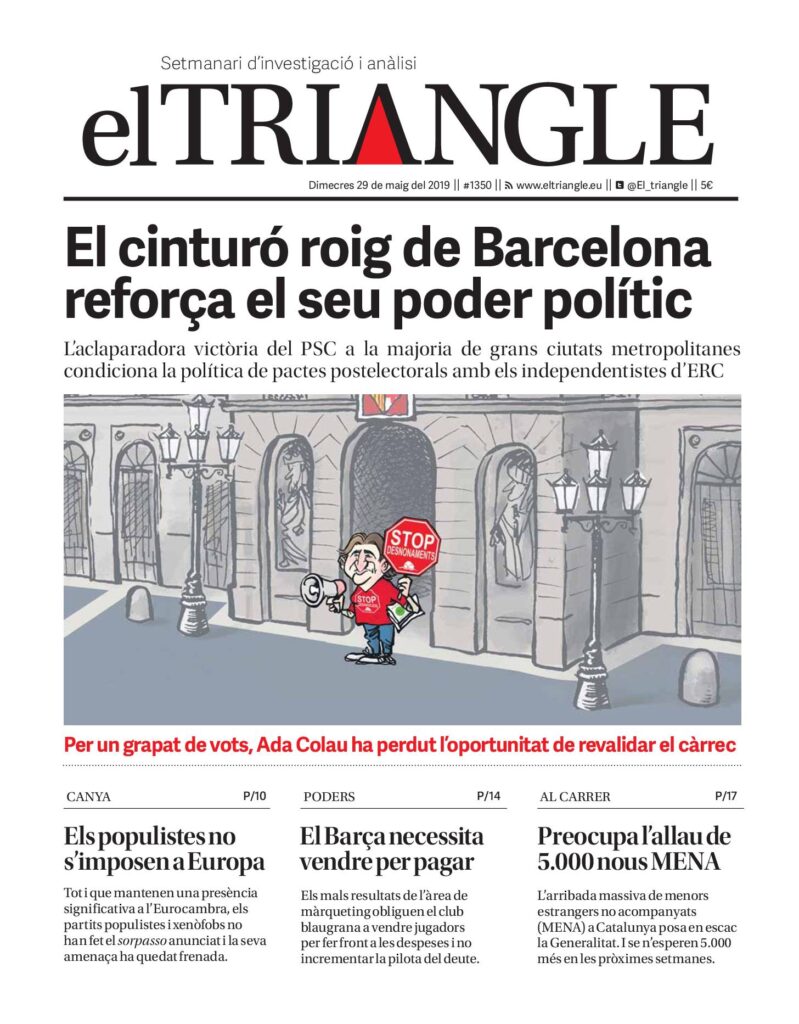 El cinturó roig de Barcelona reforça el seu poder polític