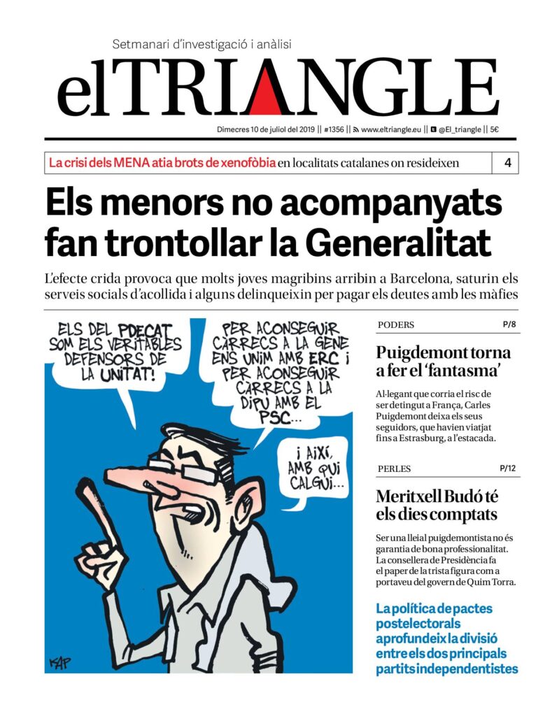 Els menors no acompanyats fan trontollar la Generalitat