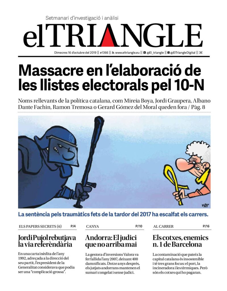 Massacre en l’elaboració de les llistes electorals pel 10-N