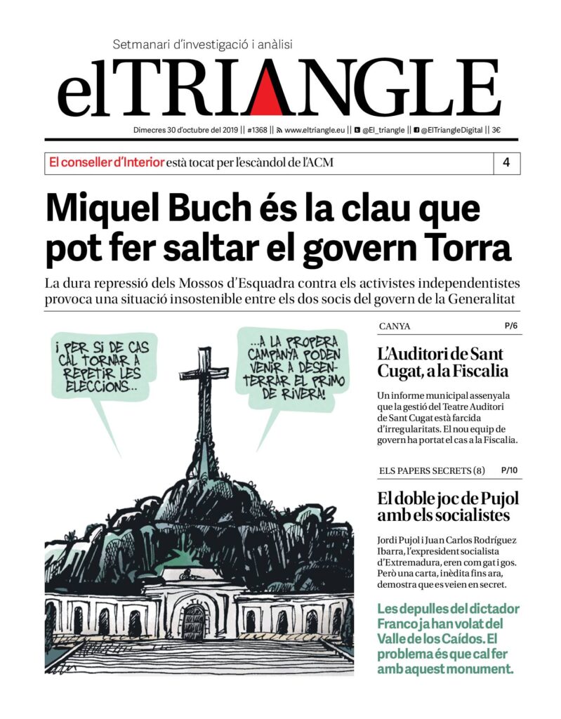 Miquel Buch és la clau que pot fer saltar el govern Torra