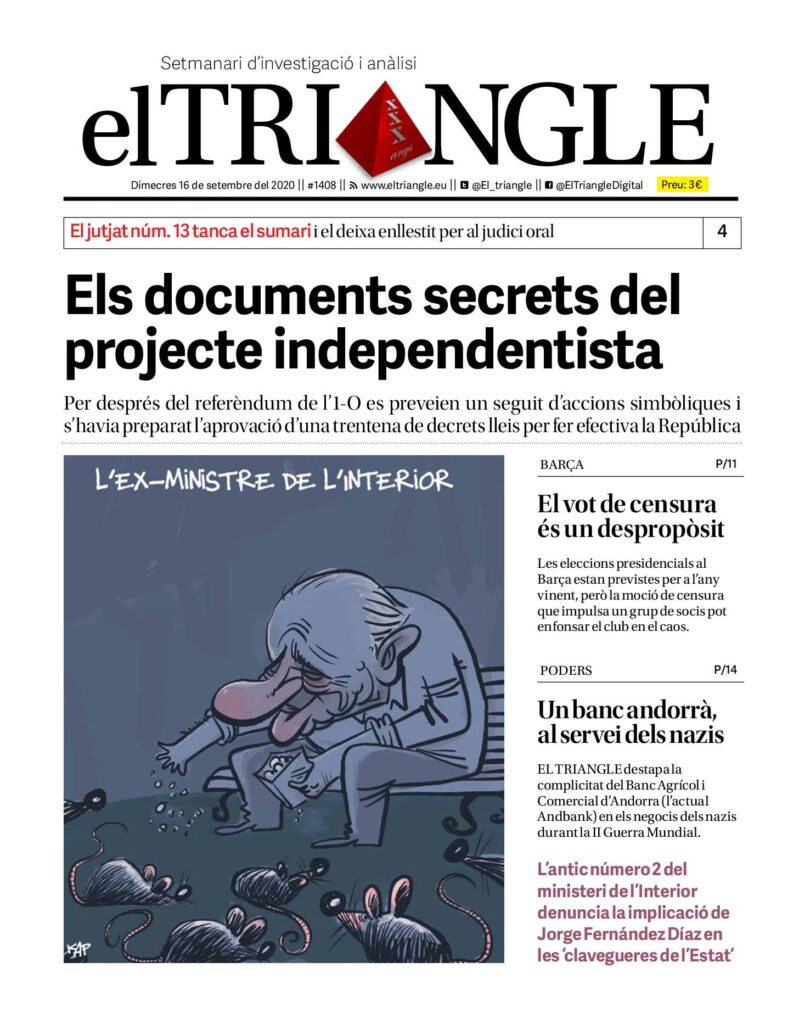 Els documents secrets del projecte independentista