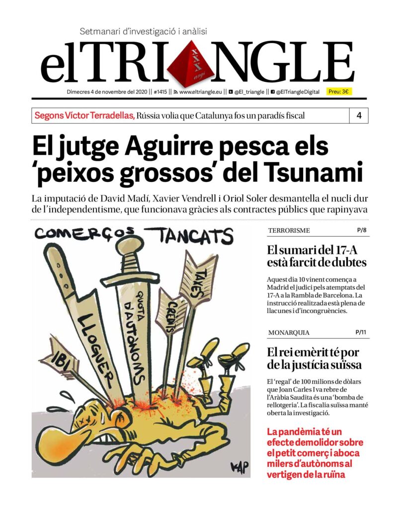 El jutge Aguirre pesca els ‘peixos grossos’ del Tsunami