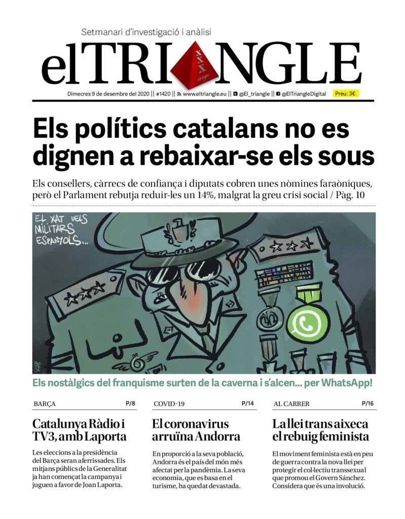 Els polítics catalans no es dignen a rebaixar-se els sous