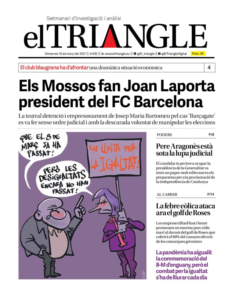 Els Mossos fan Joan Laporta president del FC Barcelona