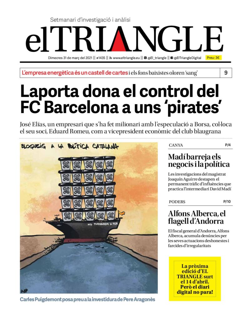 Laporta dona el control del FC Barcelona a uns ‘pirates