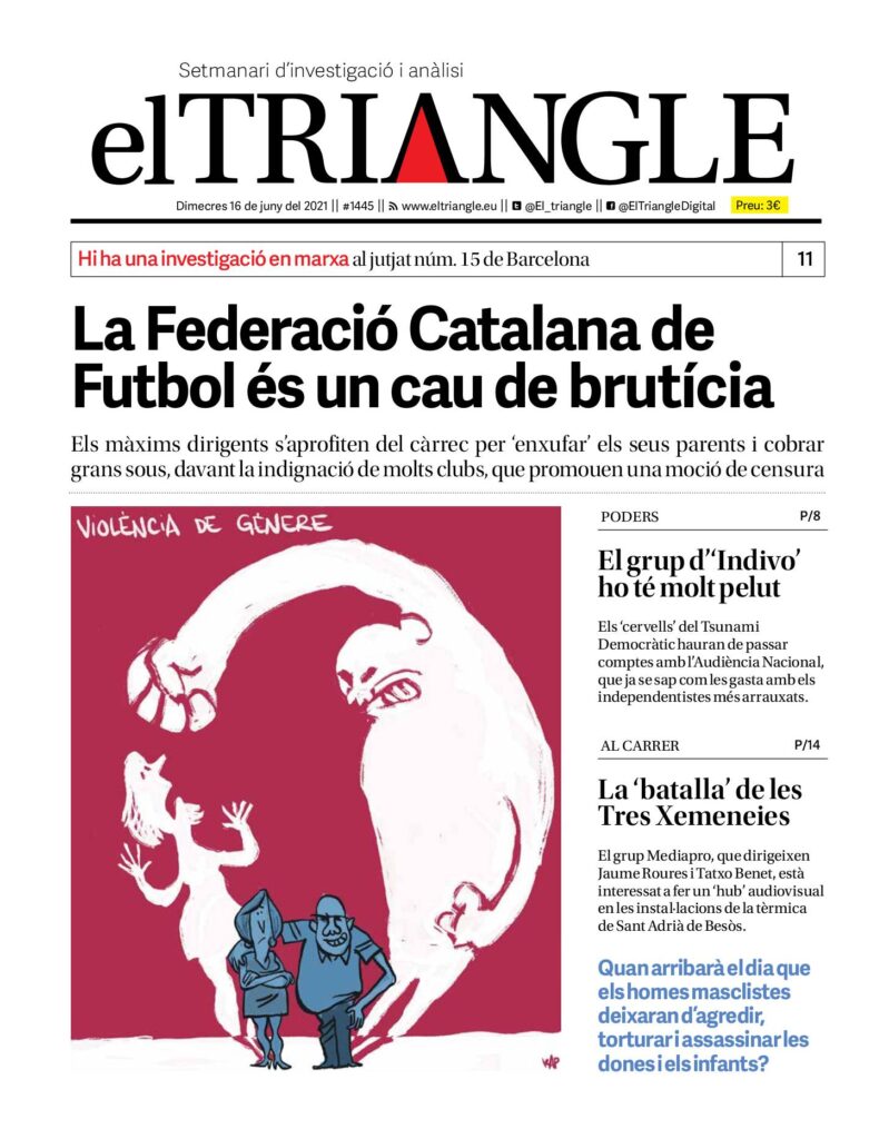 La Federació Catalana de Futbol és un cau de brutícia