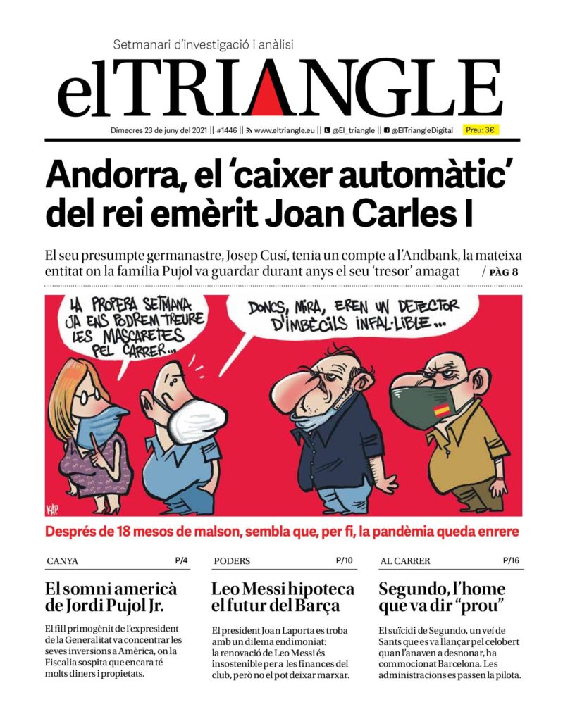 Andorra, el ‘caixer automàtic’ del rei emèrit Joan Carles I