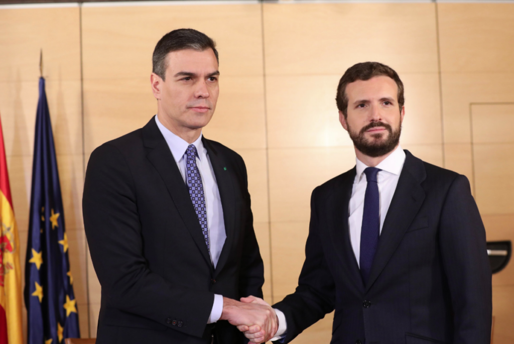 Pedro Sánchez i Pablo Casado