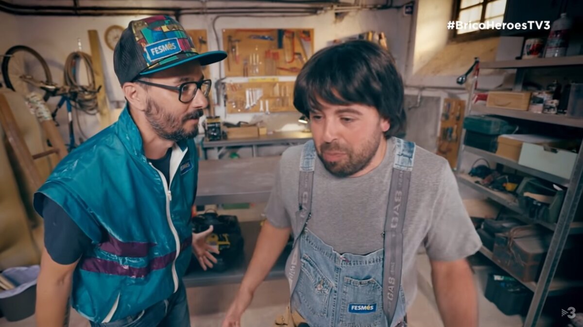 Imatge de l'emissió de 'Bricoheroes'