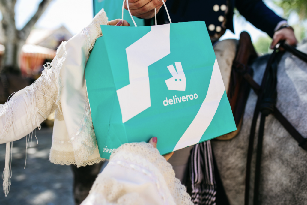 Comanda de Deliveroo