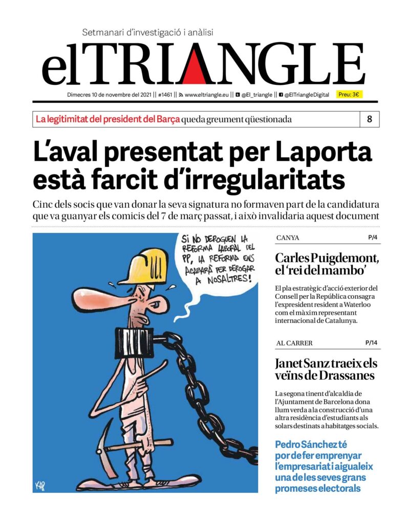 L’aval presentat per Laporta està farcit d’irregularitats